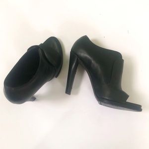 Alexander Wang Black Leather Mules Sz 37.5/6
